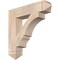 Ekena Millwork Balboa Arts & Crafts Smooth Bracket, Douglas Fir, 5 1/2"W x 28"D x 28"H BKT06X28X28BOA03SDF - alternate 1